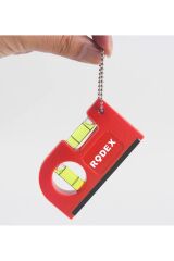 Rodex Cep Tipi Mini Su Terazisi Kırmızı Mıknatıslı Su Terazisi