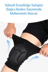 Deluxe Unisex Voleybol Dizliği Darbe Emici Sünger Basketbol Dizlik Bisiklet Spor Dizliği Small