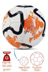 Hentbol Topu Renkli Color Soft Katmanlı Çocuk Mini Futbol Topu No:1 İç Mekan Minik Top F77