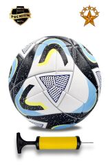 Orijinal Futbol Topu Pompa Hediyeli Sert Zemin Halı Saha çim Saha Futbol Topu Hibrit No:5