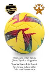 Futbol Topu Pompa Hediyeli Profesyonel Halı Saha Topu Dikişli Top Kaliteli Futbol Topu
