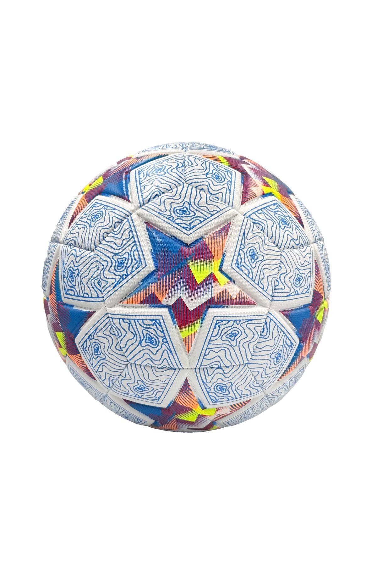 Orijinal Futbol Topu Şampiyonlar Ligi Pompalı Sert Zemin Halı Saha Futbol Topu