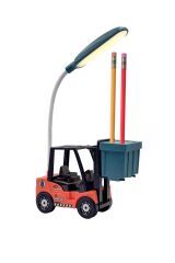 Masa Lambası Şarjlı Oyuncak Masa Lambası Kalemlikli Oyuncak Masa Lambası Forklift Gece Lambası