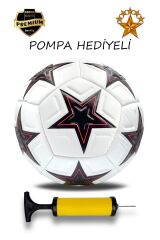 Futbol Topu Pompalı Dikişsiz Futbol Topu Sert Zemin Halı Saha Futbol Topu Pompa