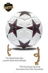 Futbol Topu Dikişli Futbol Topu Sert Zemin Halı Saha Futbol Topu