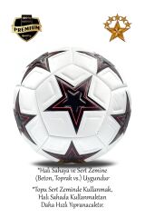 Futbol Topu Dikişli Futbol Topu Sert Zemin Halı Saha Futbol Topu