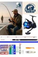 Hazır Tekne Bot Olta Seti Hazır Olta Takımı Hazır Balıkçı Oltası Tekne Kamışı